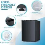 Electactic 2.1 Cu.ft Mini Upright Freezer – Black