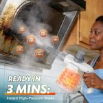 Powerful Handheld Steam Cleaner with 14 Accessories