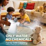 Powerful Handheld Steam Cleaner with 14 Accessories