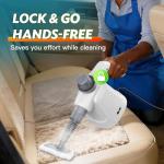 Powerful Handheld Steam Cleaner with 14 Accessories