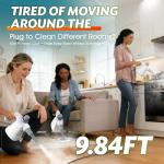 Powerful Handheld Steam Cleaner with 14 Accessories