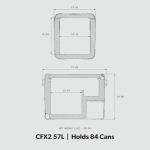 Dometic CFX2 57L Portable Fridge and Freezer