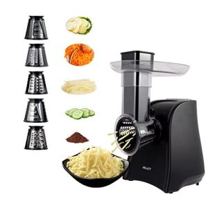 ASLATT Electric Slicer and Cheese Grater Machine