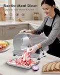 Home Electric Meat Slicer with Adjustable Thickness