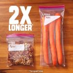 Ziploc Tall Food Storage Bags - 10 Pack
