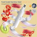 5-Speed Electric Food Processor with Meat Grinder