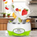 Electric Yogurt Maker - Temperature Control, 1.2L