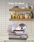 Home Electric Meat Slicer with Adjustable Thickness