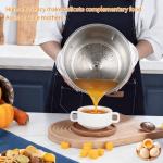 5-Speed Electric Food Processor with Meat Grinder