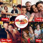 Brentwood Electric Fondue Pot Set with Tray & Forks