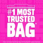 Ziploc Tall Food Storage Bags - 10 Pack