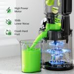 Aeitto Cold Press Juicer with Extra Wide Feed