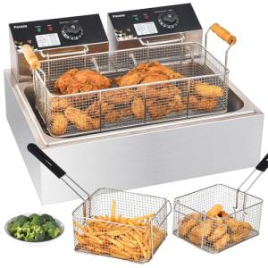22.6L Stainless Steel Electric Deep Fryer