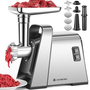 Powerful Electric Meat Grinder with Stainless Steel Blades
