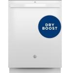GE 24" Tall Tub Top Control White Dishwasher