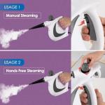 Handheld Steam Cleaner with 14 Accessories for Home