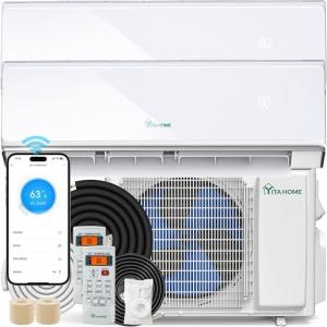 YITAHOME 18K BTU Dual Zone Mini Split AC