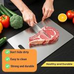 Titanium Stainless Steel Cutting Board Set of 2