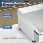 ARLIME 22" Electric Griddle with Accessories