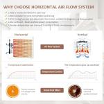 Ausegia 12-Tray Stainless Steel Food Dehydrator