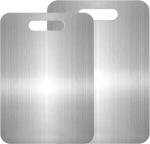 Titanium Stainless Steel Cutting Board Set of 2