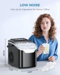Portable Self-Cleaning Countertop Ice Maker Machine