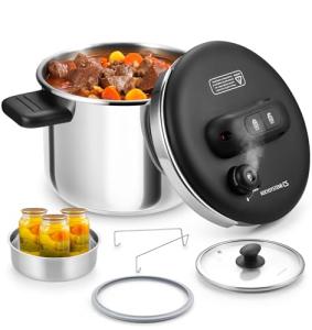 Koch Systeme 6.3QT Stainless Steel Pressure Cooker