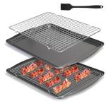Nonstick Baking Sheet and Cooling Rack Set