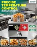 WantJoin 8.45Qt Electric Deep Fryer with Basket