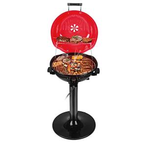 Techwood 15-Serving Electric BBQ Grill, Portable Design