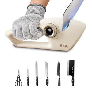 5-in-1 Kitchen Knife Sharpener with 5 Stages