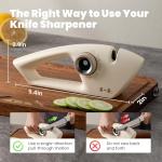 5-in-1 Kitchen Knife Sharpener with 5 Stages
