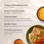 Panasonic 900W Countertop Microwave Oven, 0.9 Cu. Ft
