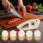 5-in-1 Kitchen Knife Sharpener with 5 Stages
