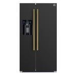 Forno Salerno 36" Black Stainless Steel Fridge