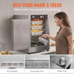 VEVOR 5-Tier Food Warmer with Adjustable Shelves
