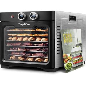 8-Tray Food Dehydrator with Digital Timer