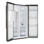 Forno Salerno 36" Black Stainless Steel Fridge