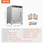 VEVOR 5-Tier Food Warmer with Adjustable Shelves