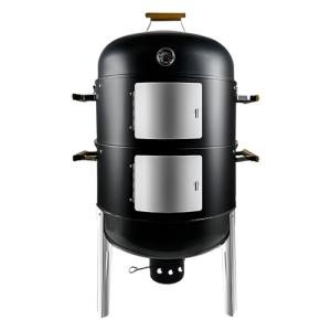 Realcook 20.5 Inch Vertical Charcoal Smoker Grill