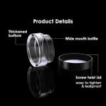 50 Pack Clear Plastic Containers with Lids