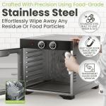 8-Tray Food Dehydrator with Digital Timer