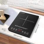 AMZCHEF Portable Induction Cooktop with Timer
