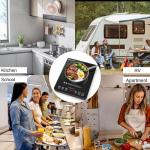 AMZCHEF Portable Induction Cooktop with Timer