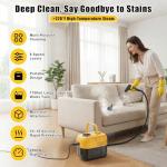 Powerful Handheld Steam Cleaner with 21 Accessories