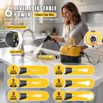 Powerful Handheld Steam Cleaner with 21 Accessories