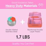 OmieBox Insulated Bento Lunch Box for Kids