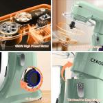 CEBORY 3-in-1 6.5QT Electric Stand Mixer