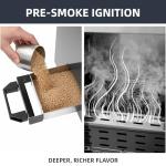 EASYROSE 800W Electric Smoker with 2 Racks