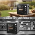 EASYROSE 800W Electric Smoker with 2 Racks